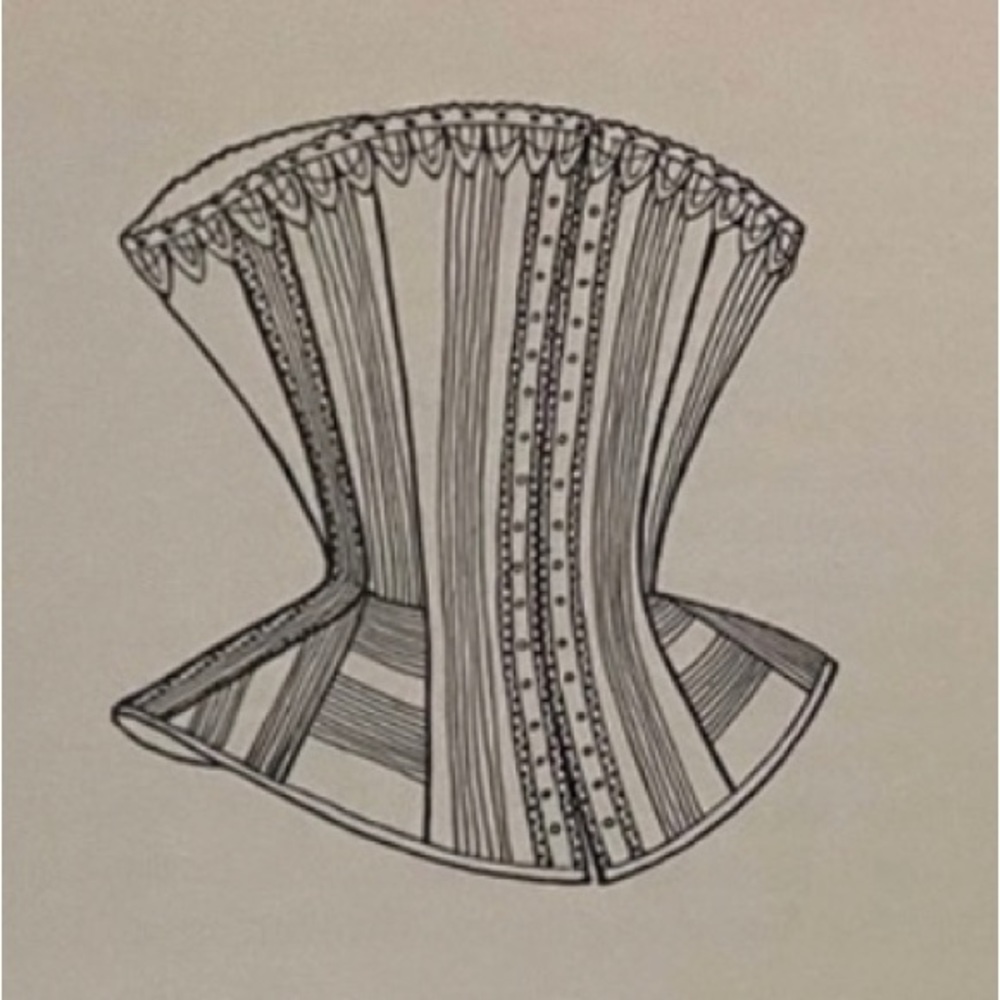 rare 70’s Book 🌸 Corsets & Crinolines book 🌸 Norah Waugh - Picture 2 of 12